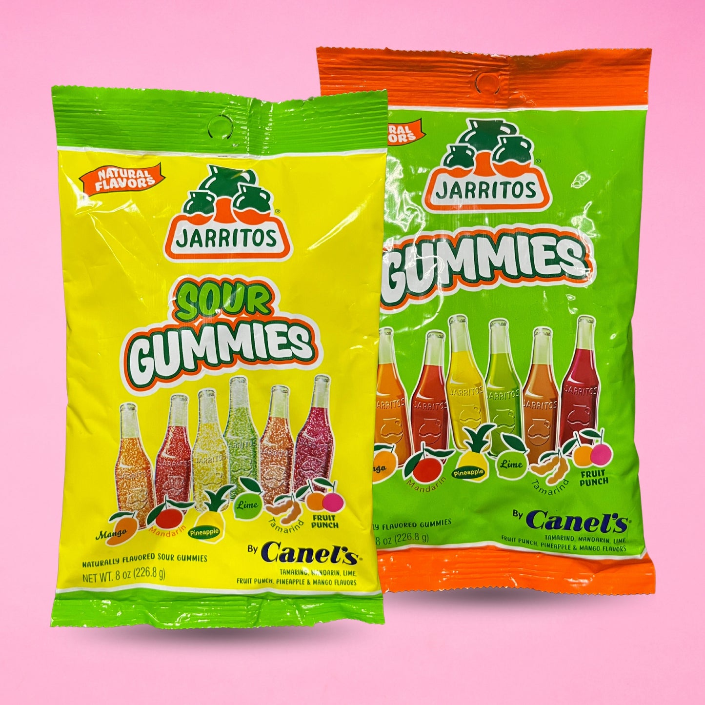 Jarritos Gummies Sweet or Sour 8oz Bag