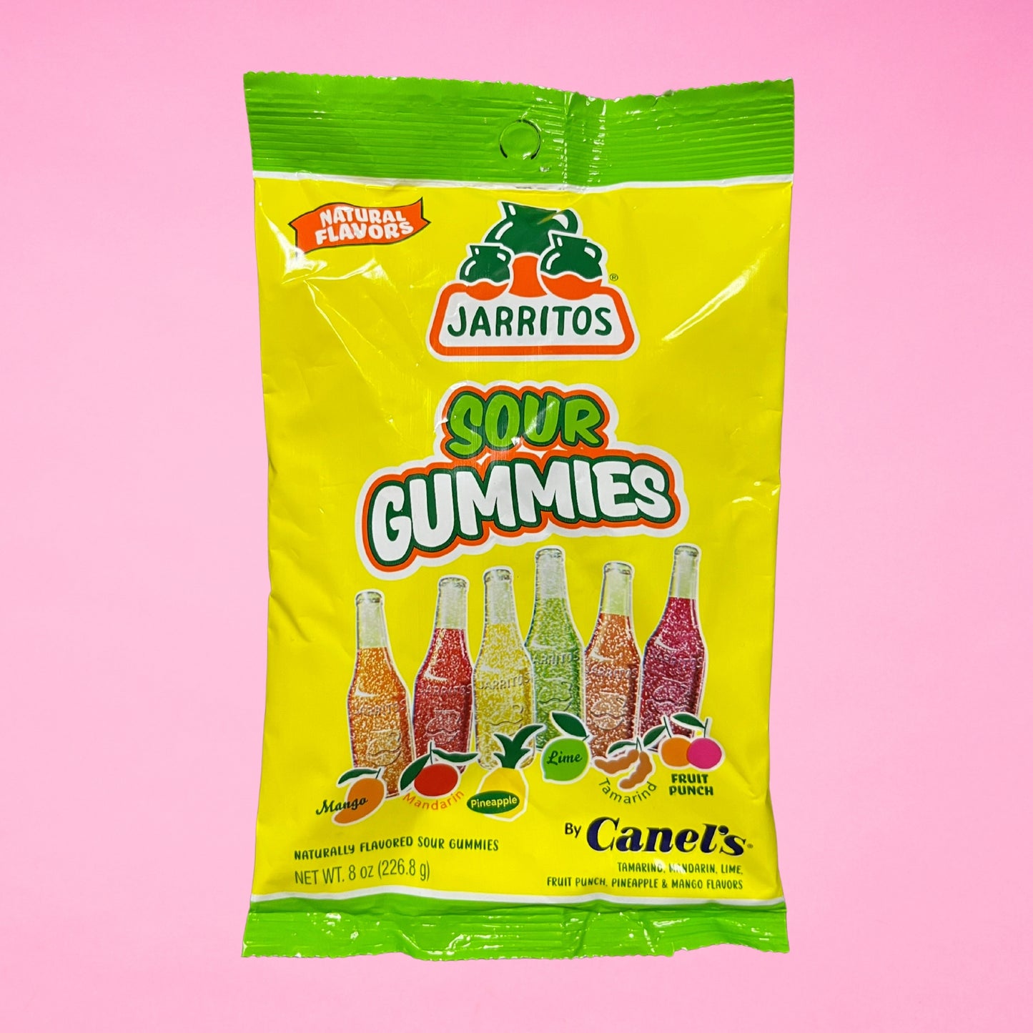 Jarritos Gummies Sweet or Sour 8oz Bag