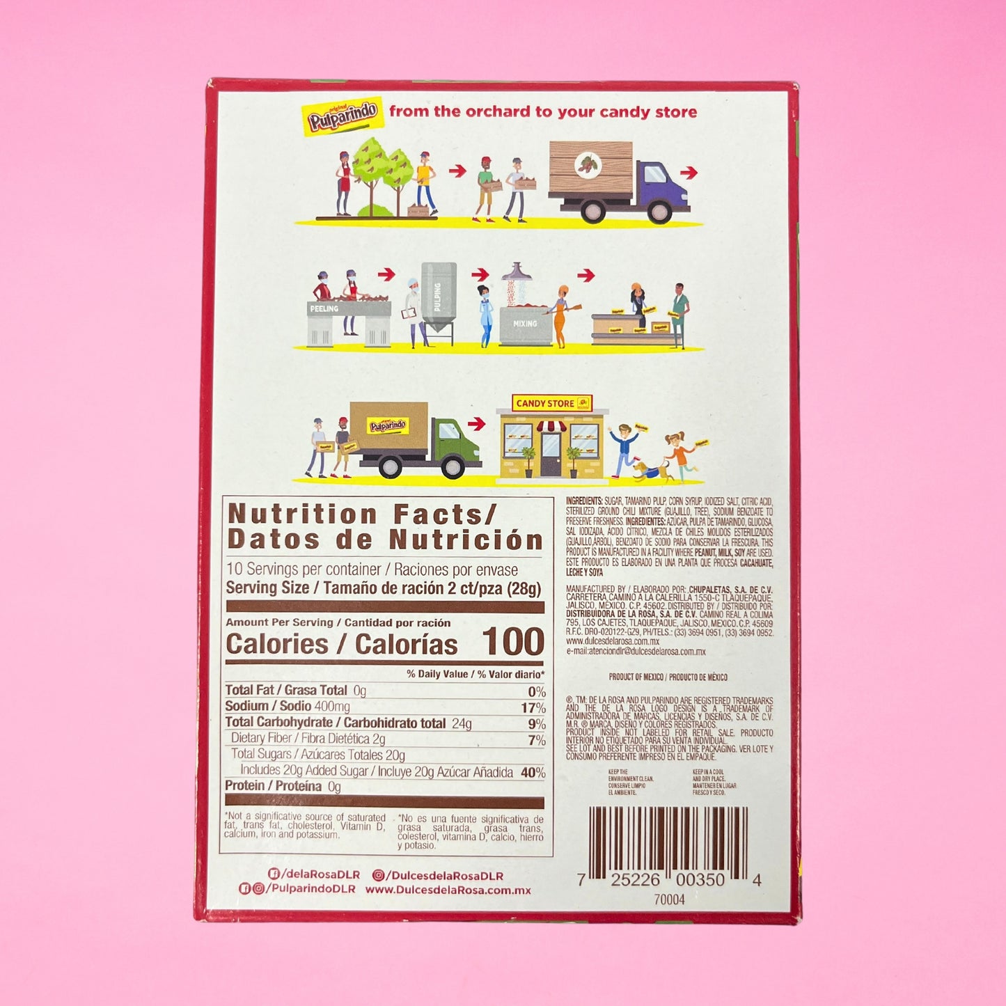 Pulparindo Extra Spicy 20-Pack