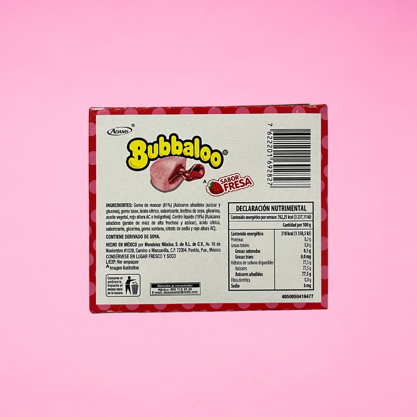 Bubbaloo Strawberry 47 Pack