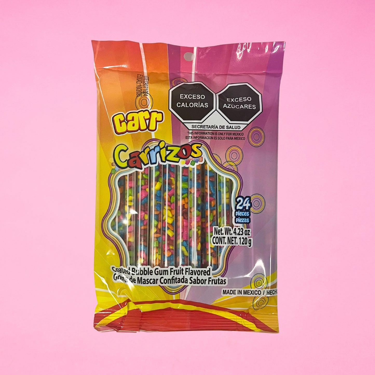 Carr Carrizos Bubble Gum 24-Pack