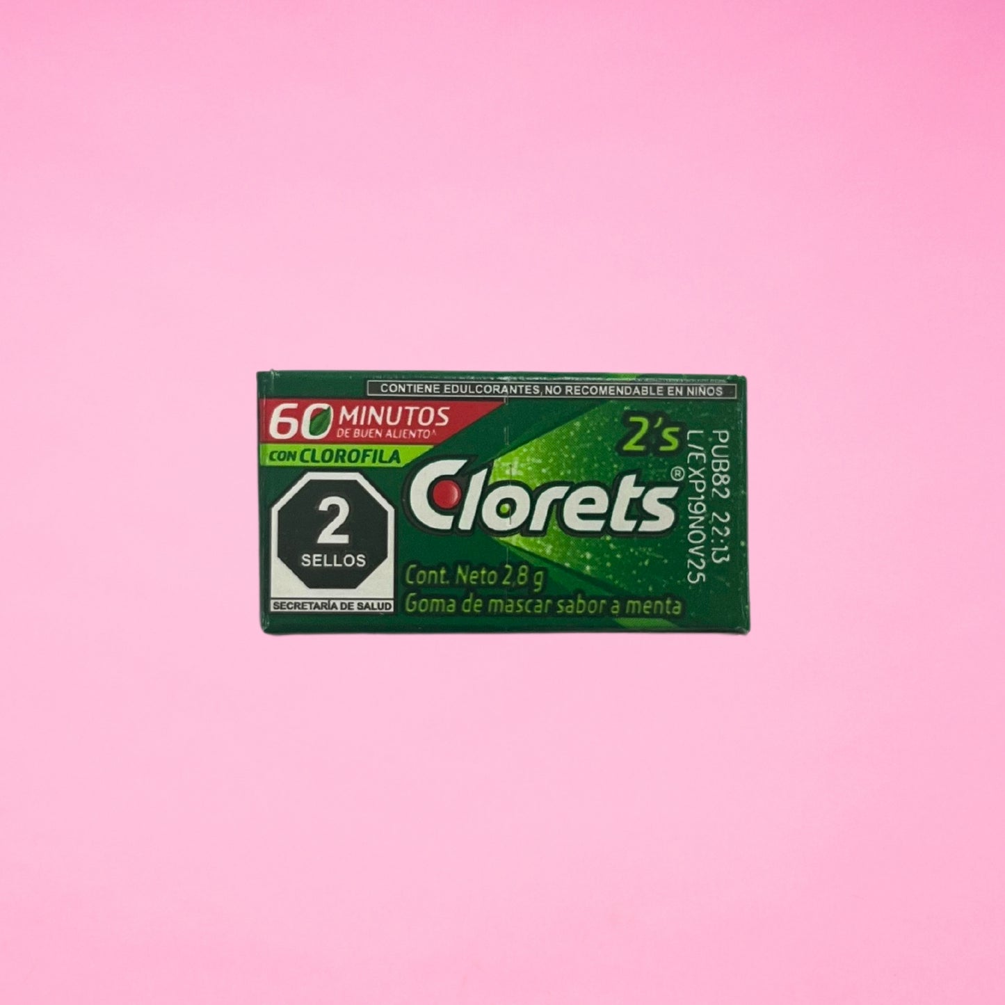 Clorets Mint Gum 60-Pack