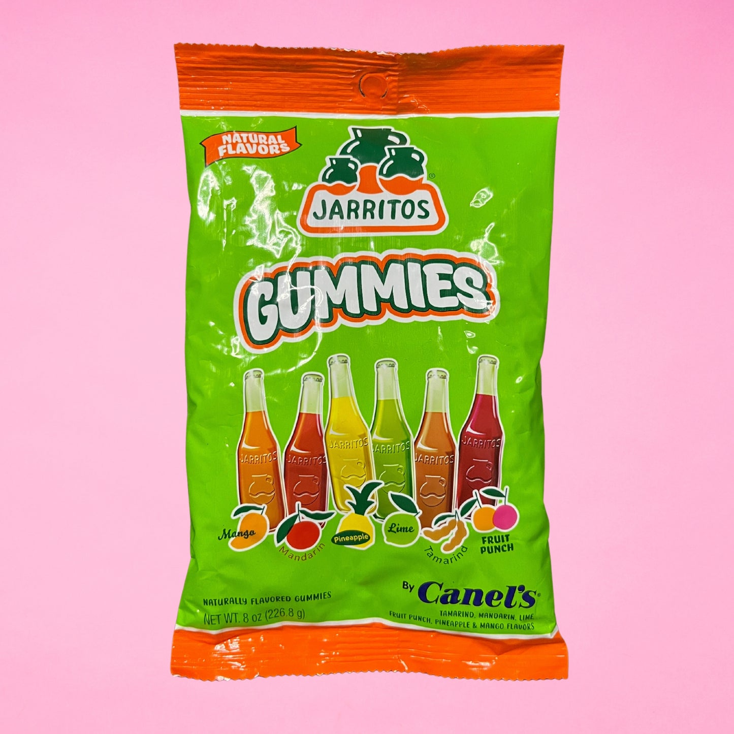 Jarritos Gummies Sweet or Sour 8oz Bag