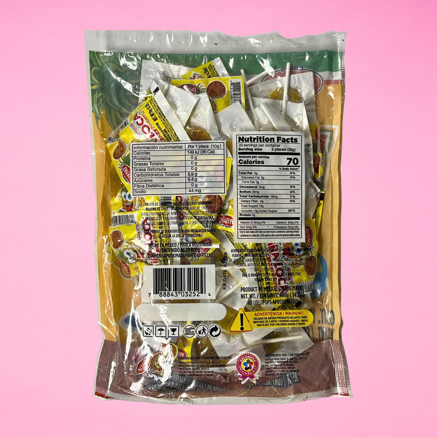 Alteño Piñaloca 40 Pack